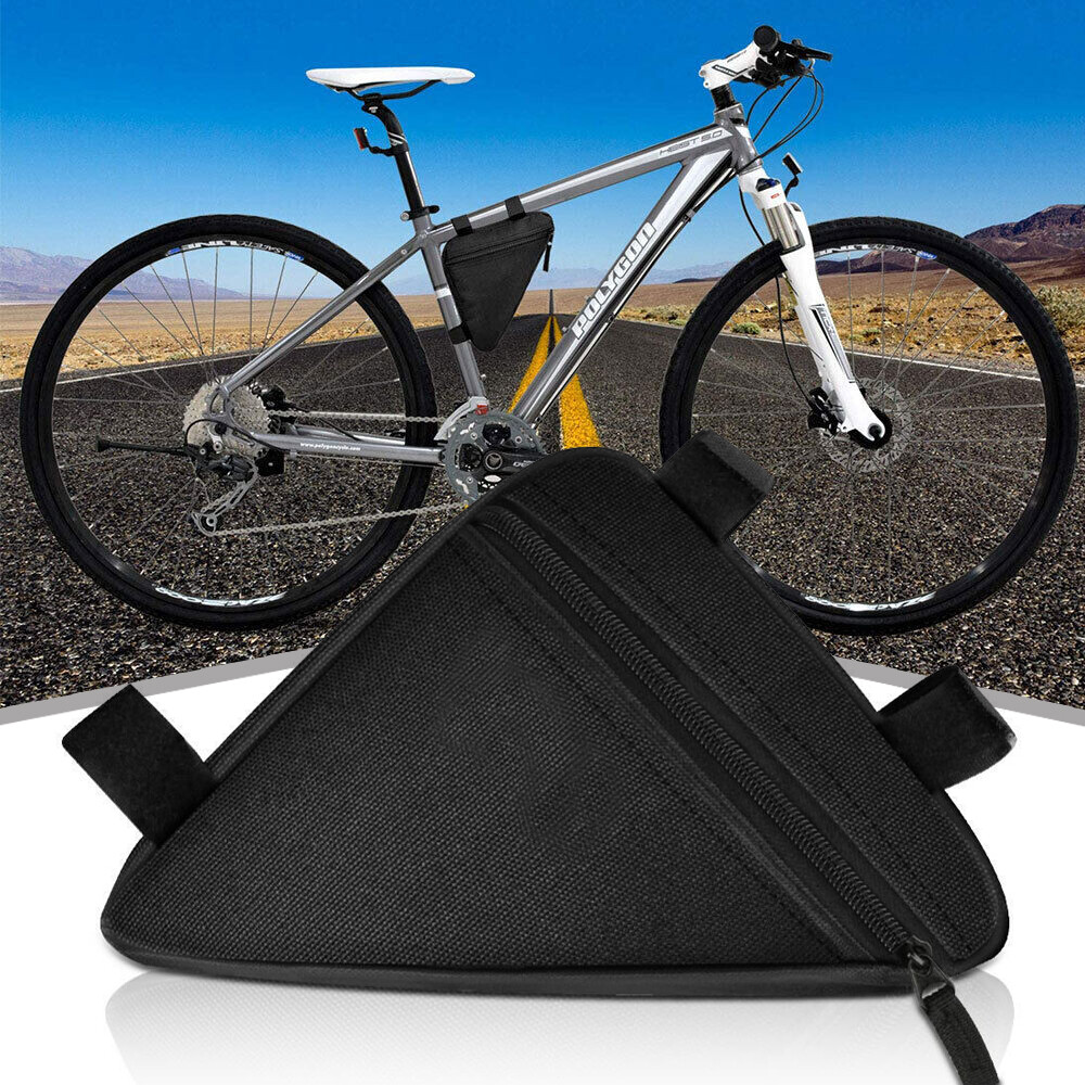 Bicycle Frame Storage Bag Triangle Pouch for Road Bike Commute Bike Accessories