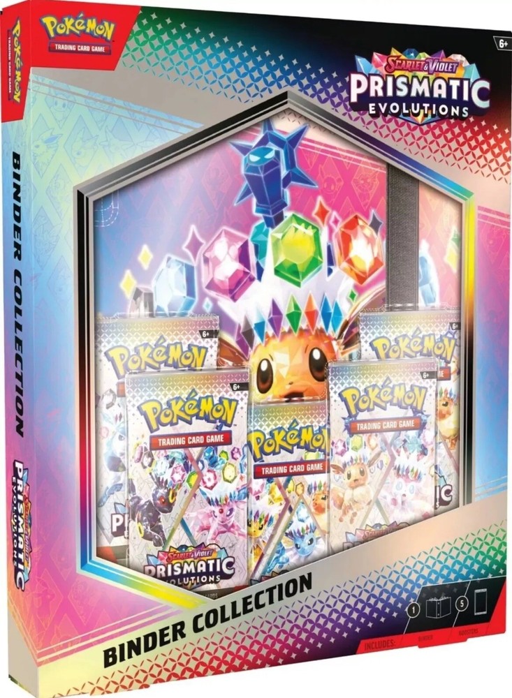 PRESALE - Pokemon - Prismatic Evolutions Binder Collection ✅️ CONFIRMED ✅ 01/17-image