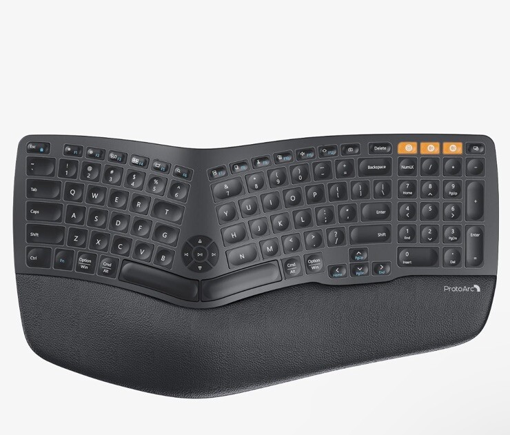 ProtoArc EK01-NL Ergonomic Split Keyboard