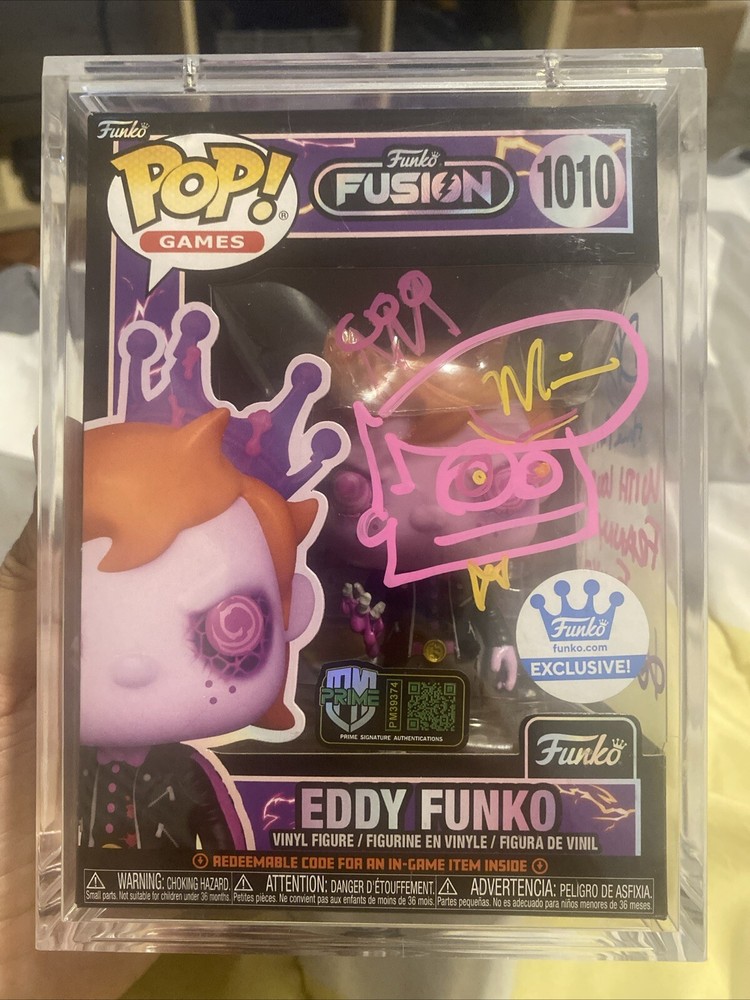 Funko Pop! Vinyl: Freddy Funko - Eddy Funko - Funko (Exclusive) #993 Triple Auto