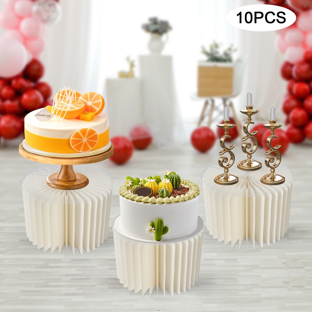 10pcs Cardboard Centerpiece Display Flower Stand Wedding Party Garden Decoration