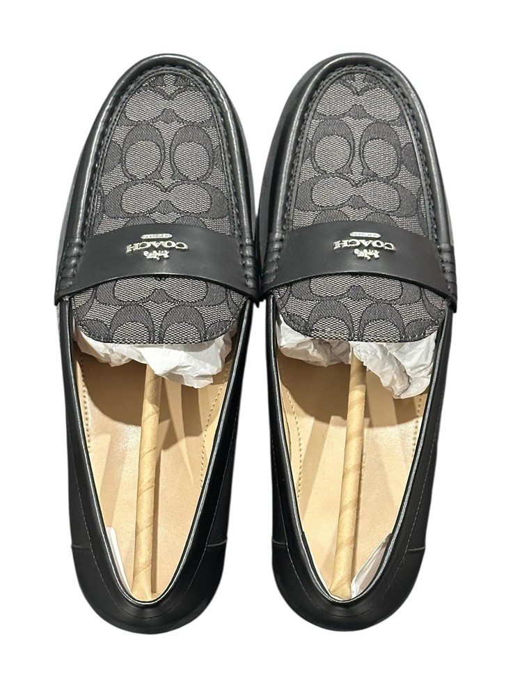 BNWT - Coach Janie Loafer Black Size US 10/UK 8/EUR 40.5 Style# CZ089 AUTHENTIC