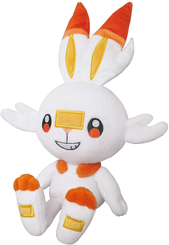 Scorbunny Pokemon Plush Doll All-Star Collection Pocket Monster NEW