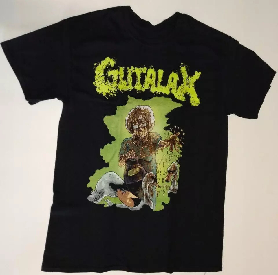Vintage Gutalax Band Concert Tour 2024 Black All Size Shirt