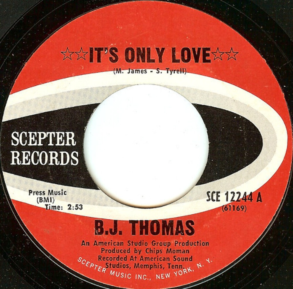 B.J. Thomas - It's Only Love (7