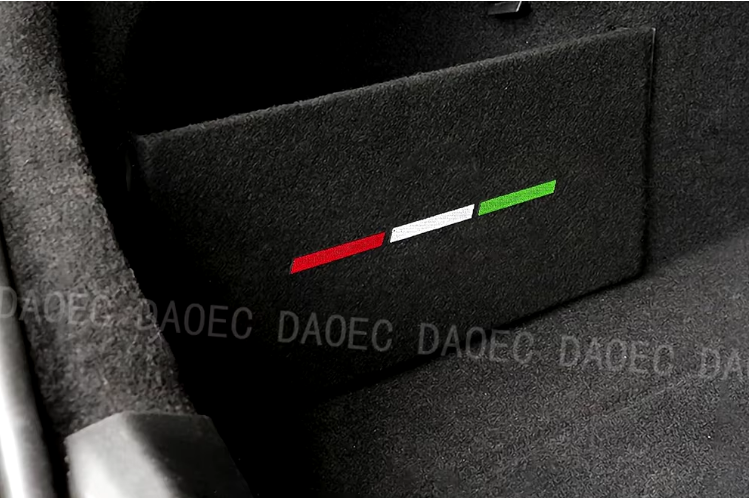 Car Rear Trunk Organizer Side Divider Emblem for Alfa Romeo 2016-23 Accessories