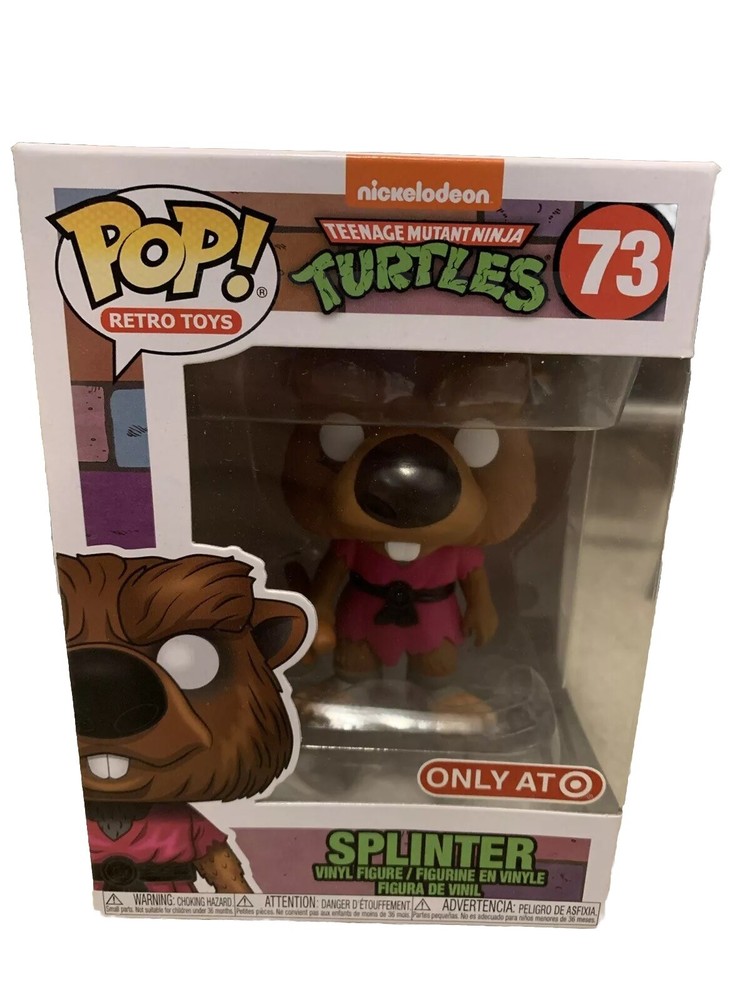 Master Splinter Target Exclusive #73 Funko Pop! Retro Toys TMNT MIB Unopened