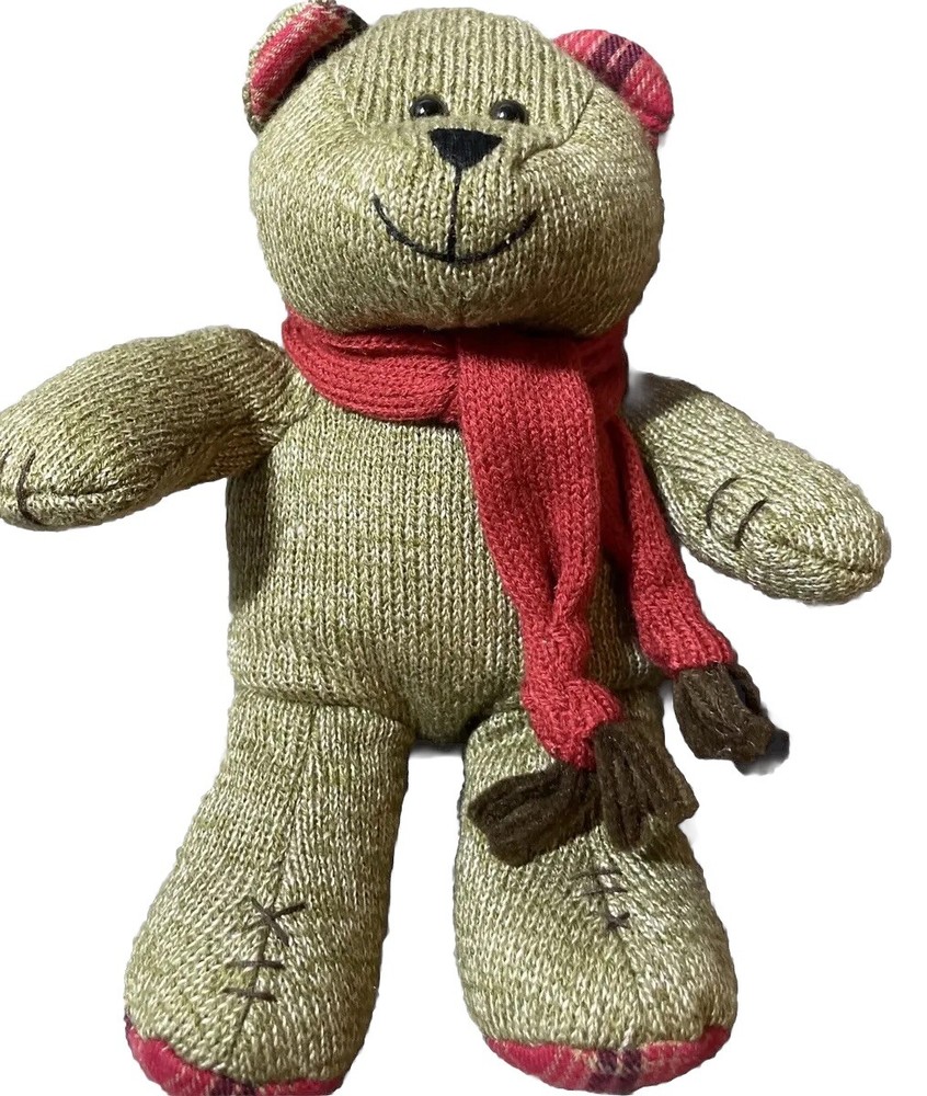 2009 Starbucks Bearista Bear Holiday Plush 9