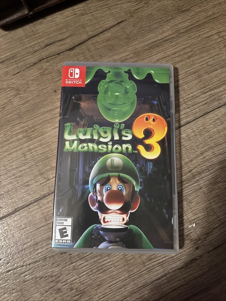 Luigi’s Mansion 3, Box and Cartridge Included, Excellent Condition