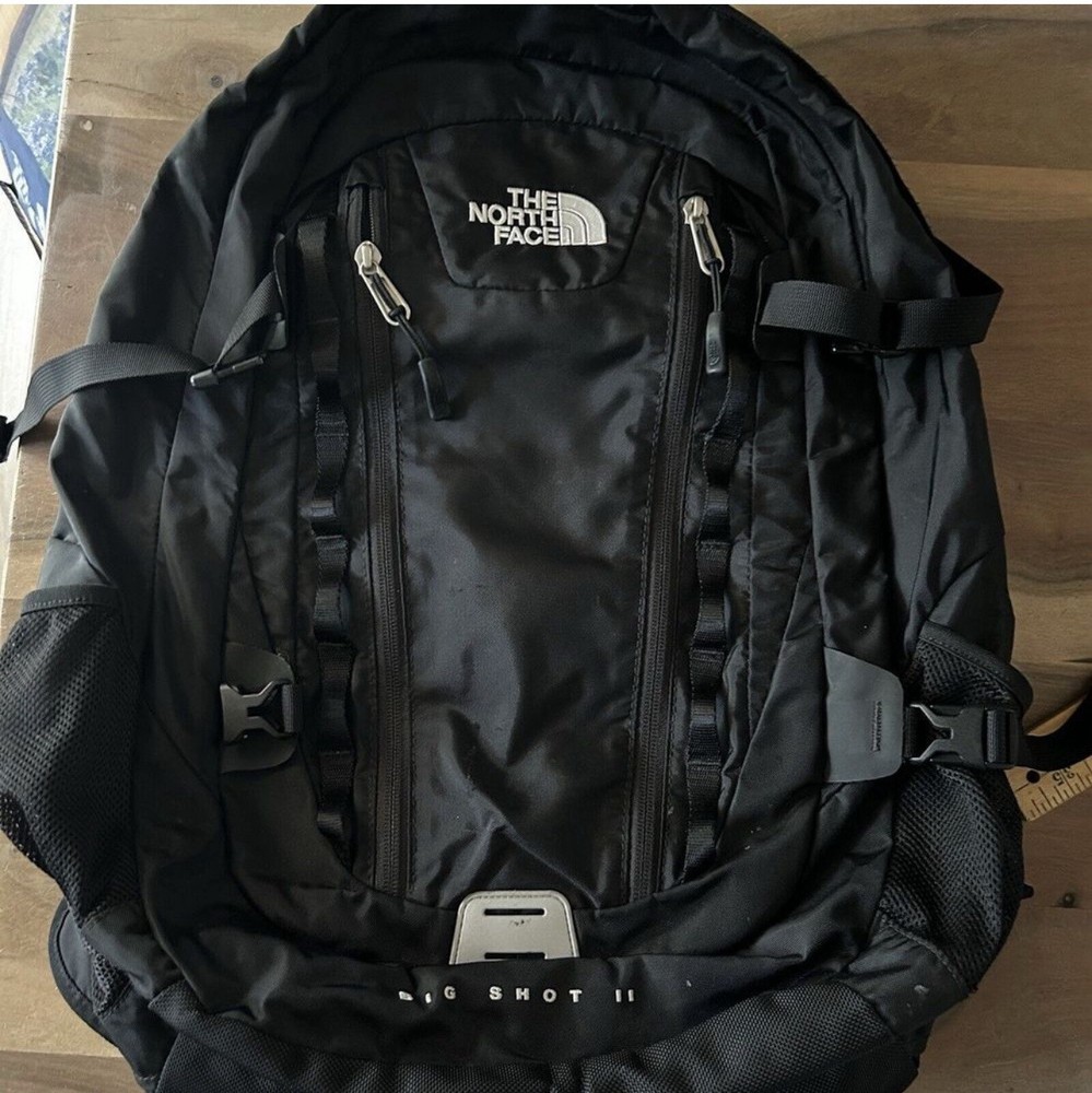 THE NORTH FACE BIG SHOT II Backpack Black Gray