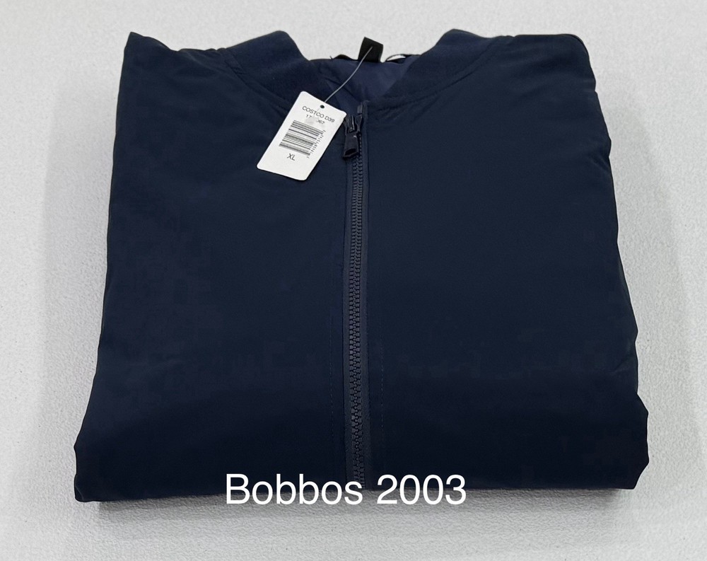 Banana Republic Men’s Bomber Jacket, Blue, Size XL