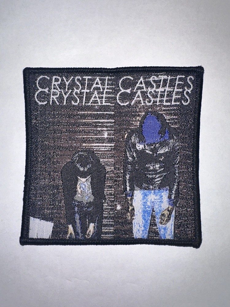CRYSTAL CASTLES, SEW ON WOVEN PATCH