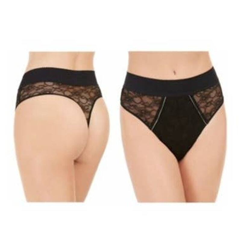 Inc High-waist Thong Underwear International Concepts Lace Small Black