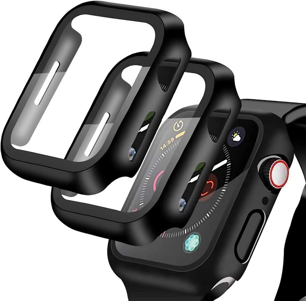 YMHML [2 Pack Compatible for Apple Watch 42mm Series 3/2/1 Tempered Glass Screen