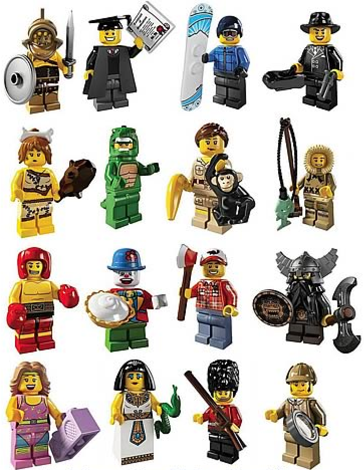 Lego Series 5 Collectible Minifigures 8805 New Factory Sealed 2011 You Pick!