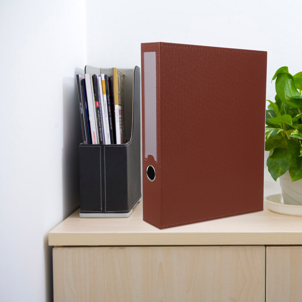 Desktop File Organizer Box for Office, Student, or Home Documents