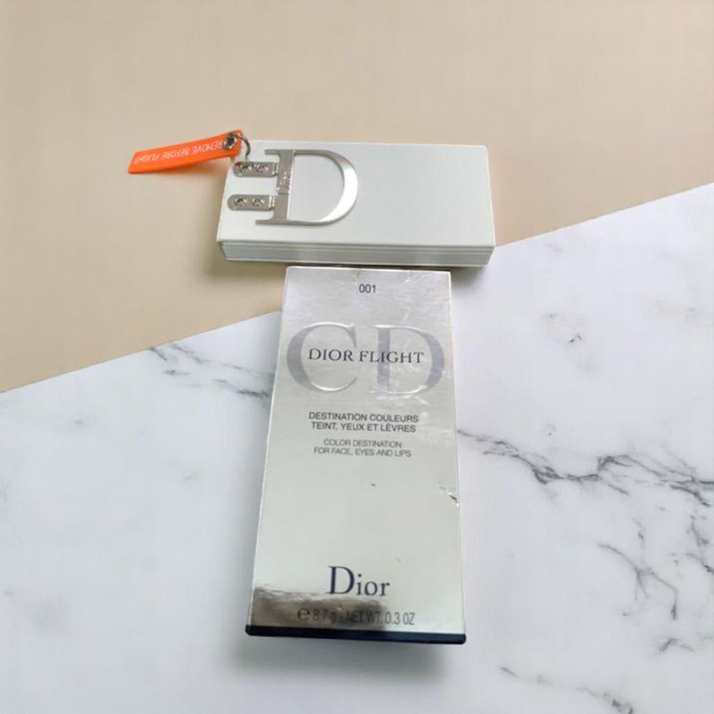 Dior Makeup Set with Lip Gloss Eyeshadow Blush and Mirror