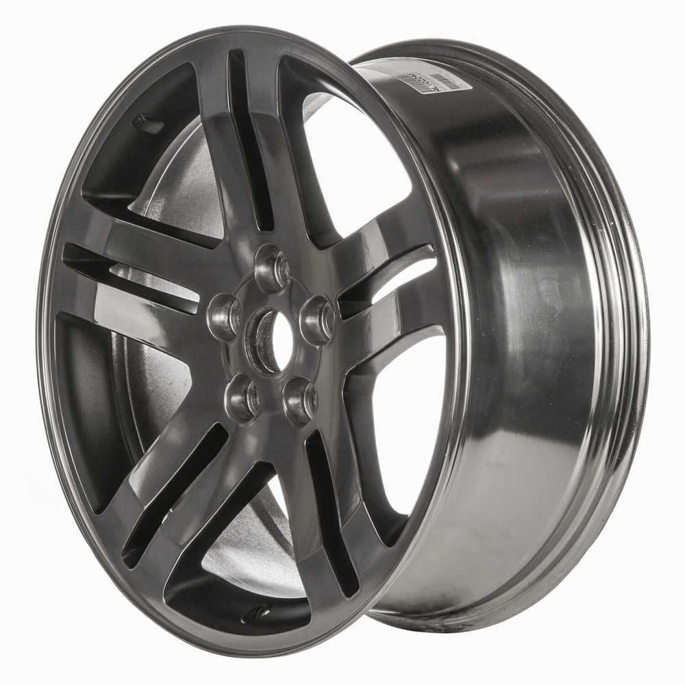 Reconditioned 18x7.5 Polished and Painted Black Wheel fits 560-02248