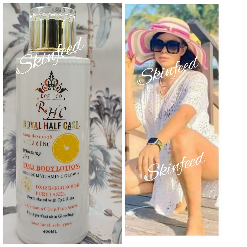 Royal H-C Vitamin C & Q12 Ultra Whitening 3-in-1 SPF50 Body Lotion 400ml