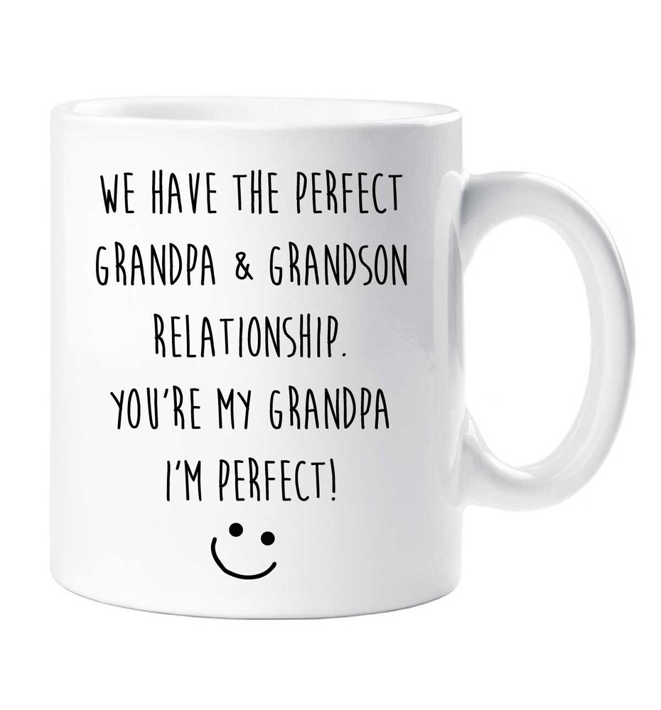 Grandpa Mug We Have The Perfect Grandpa & Grandson Relationship You're My