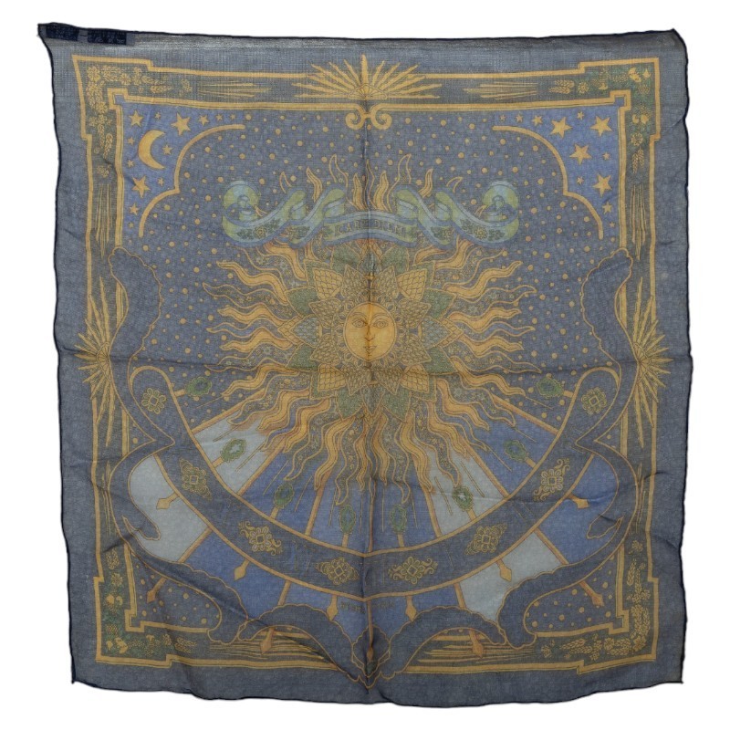 Hermes Scarf Carres 45 Silk 100 Grab That Day Ab Rank Navy Herm S Next Deliver