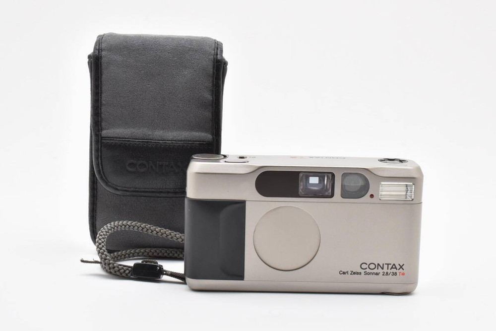 Read [Near MINT] Contax T2 D Titan Silver Point & Shoot 35mm Film Camera JAPAN
