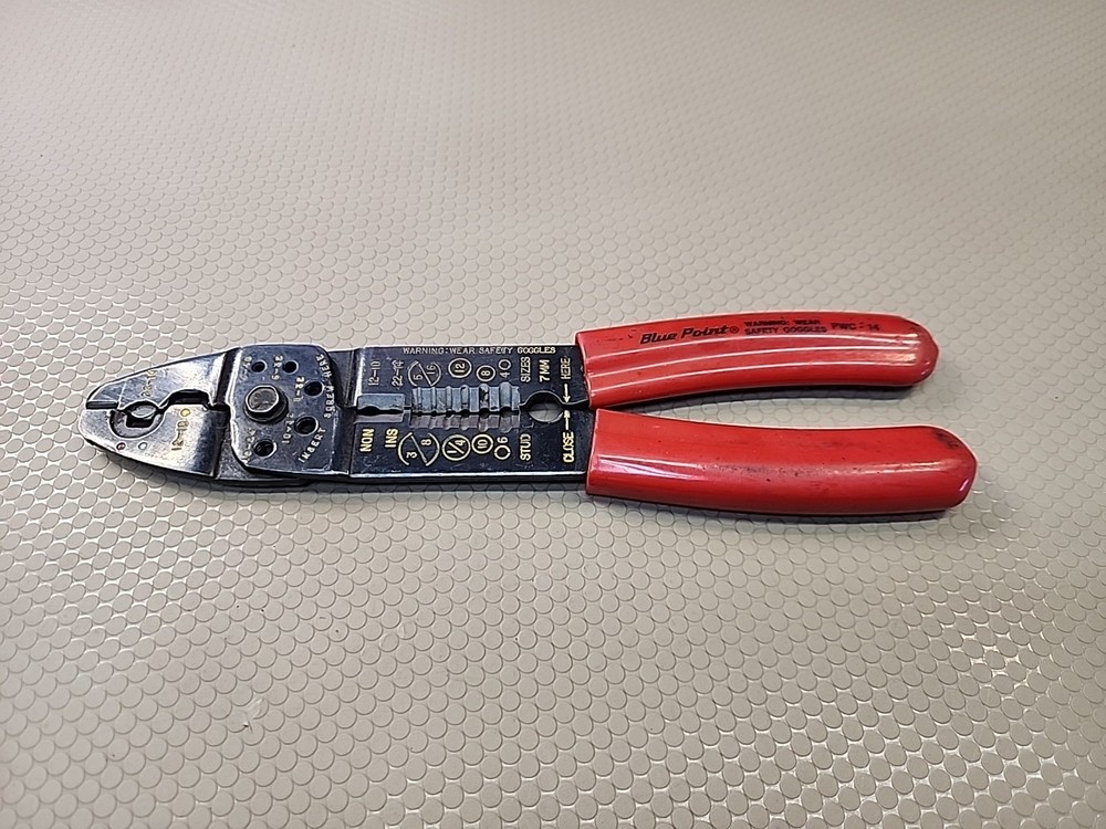Bluepoint PWC-14 Wire Crimper and Stripper Tool for Precision Work