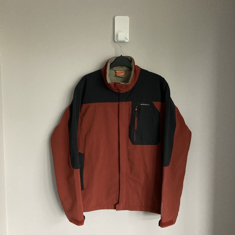 Merrell Men's Medium Opti Soft Shell Nylon Jacket for Hiking and Walking