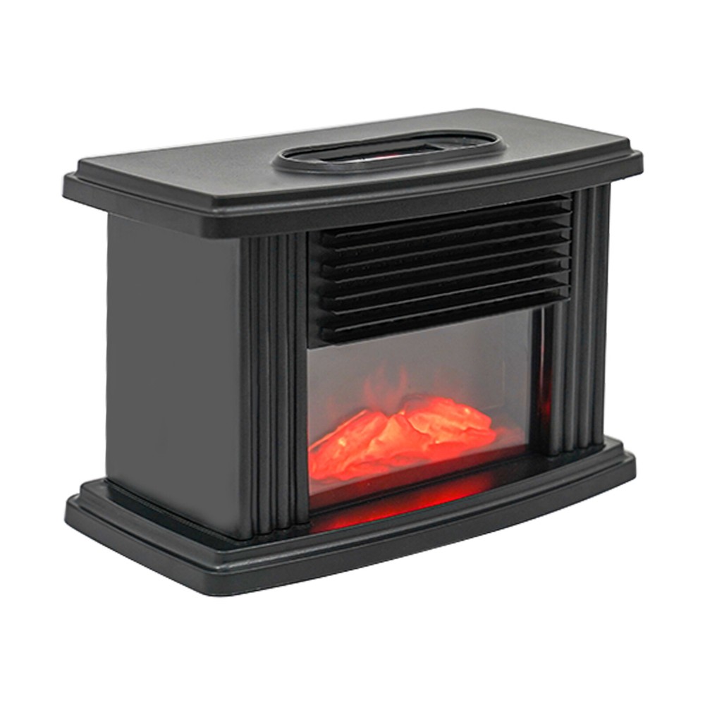 Electric Fireplace Heater, 1000W Portable Electric Space Heater,PTC Fast Heating