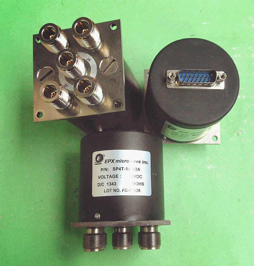 1pc EPX SP4T-1A-12A 12V -12GHz RF coaxial switch #F7