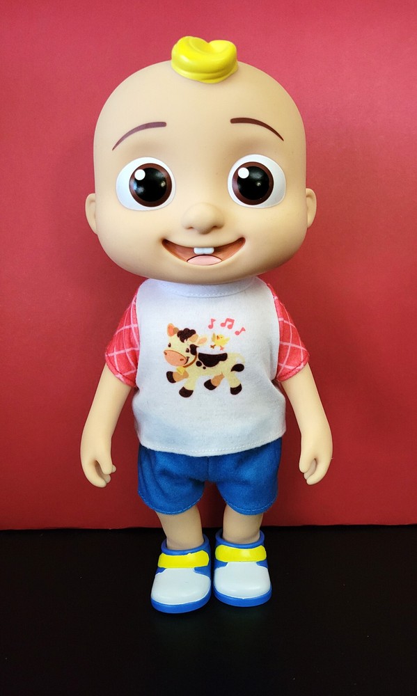 CoComelon Official Deluxe Interactive JJ Doll 12 inch with Sounds
