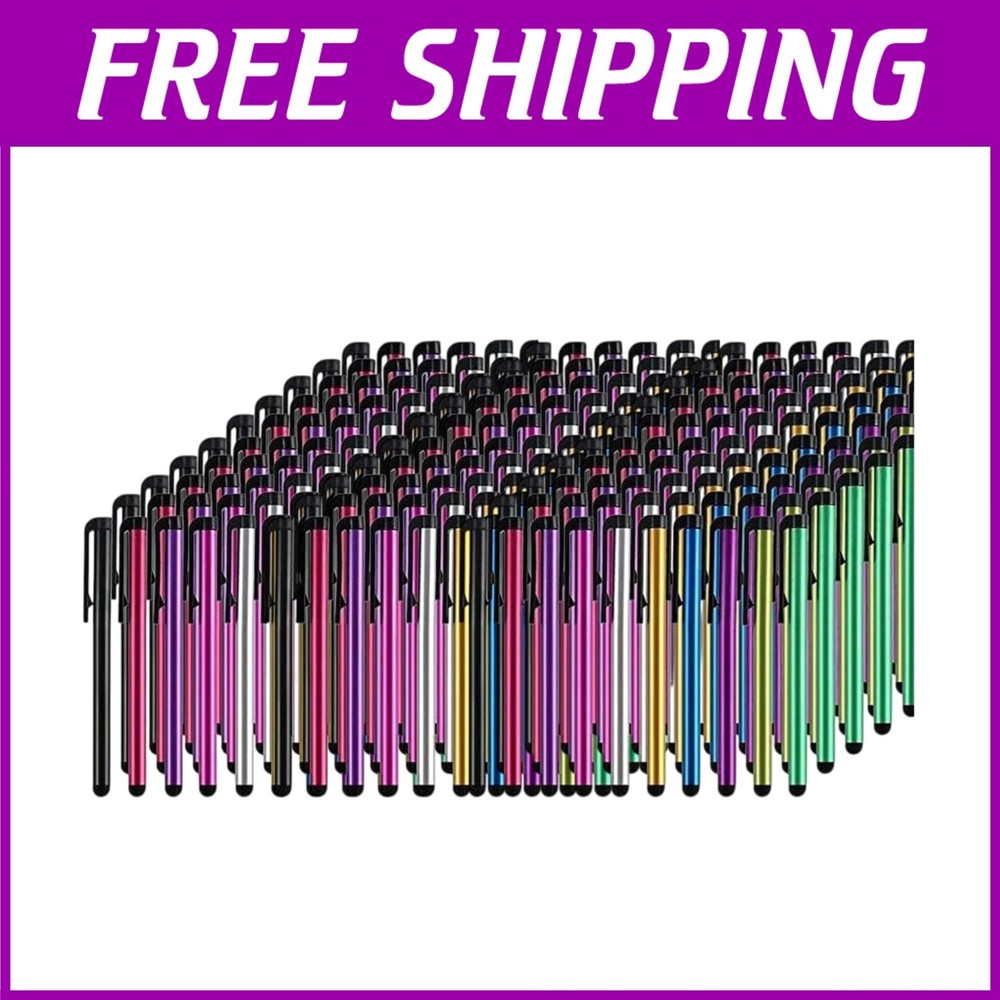 Metal Stylus Pens - Pack of 300 Assorted Colors