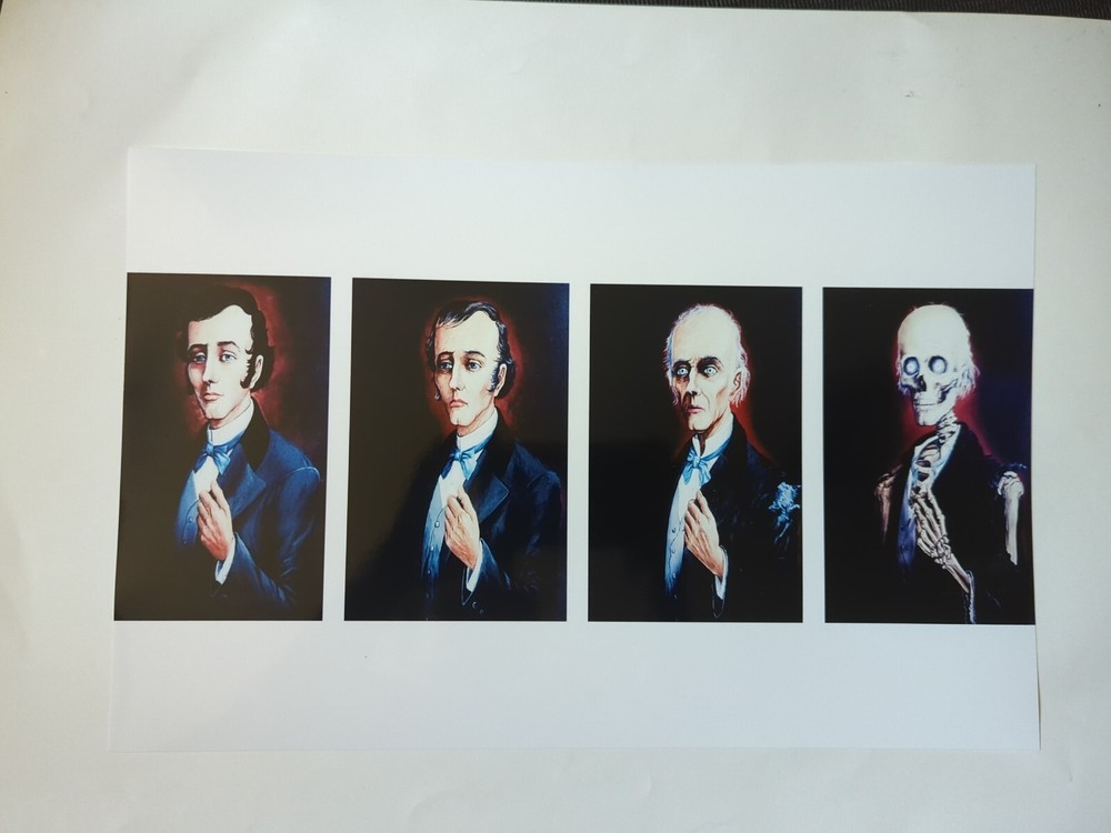 Master Gracey Haunted Mansion Changing Portrait Concept Art Poster MATTE 13x19