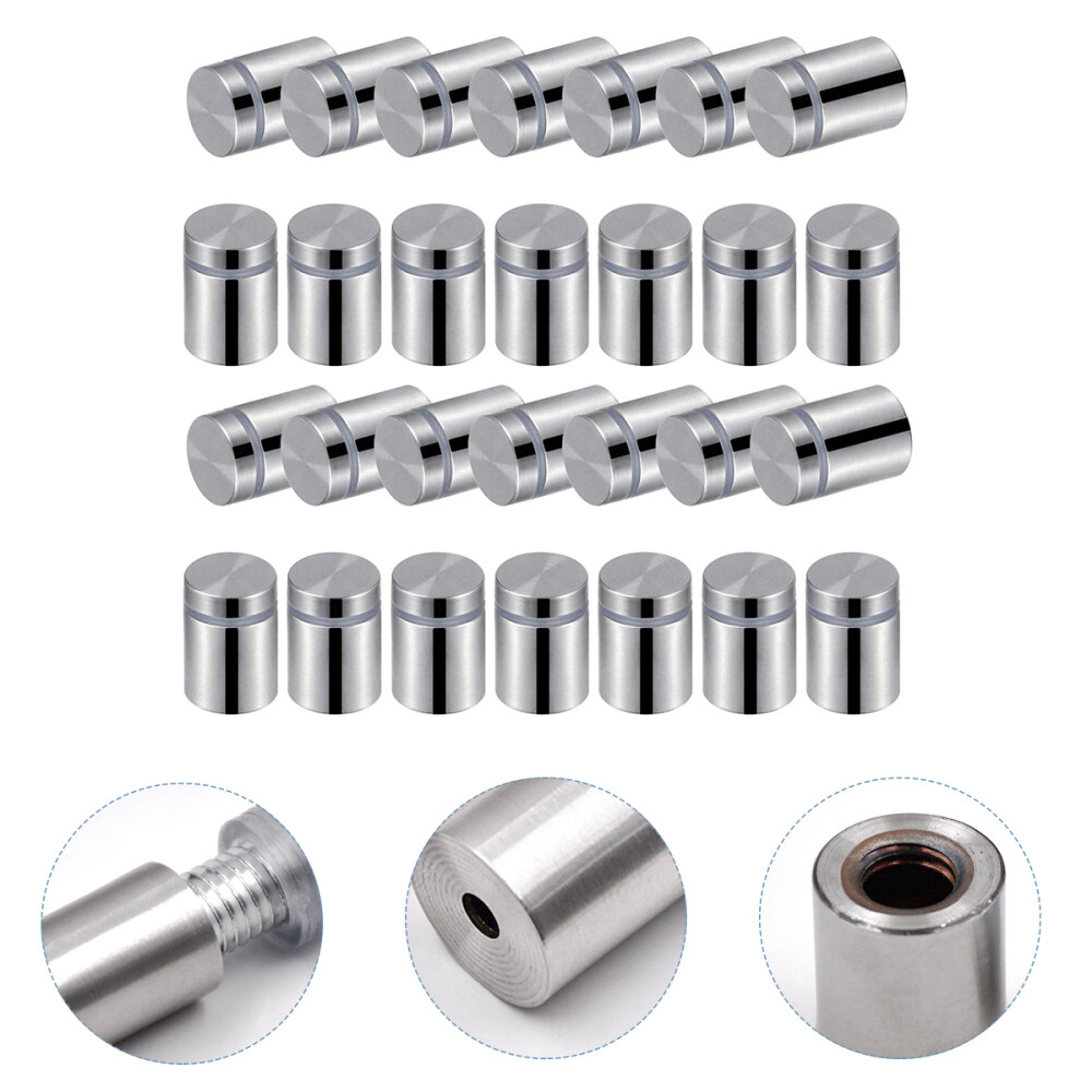 40 Pcs Sign Standoff Mounts with Screws for Advertising Displays