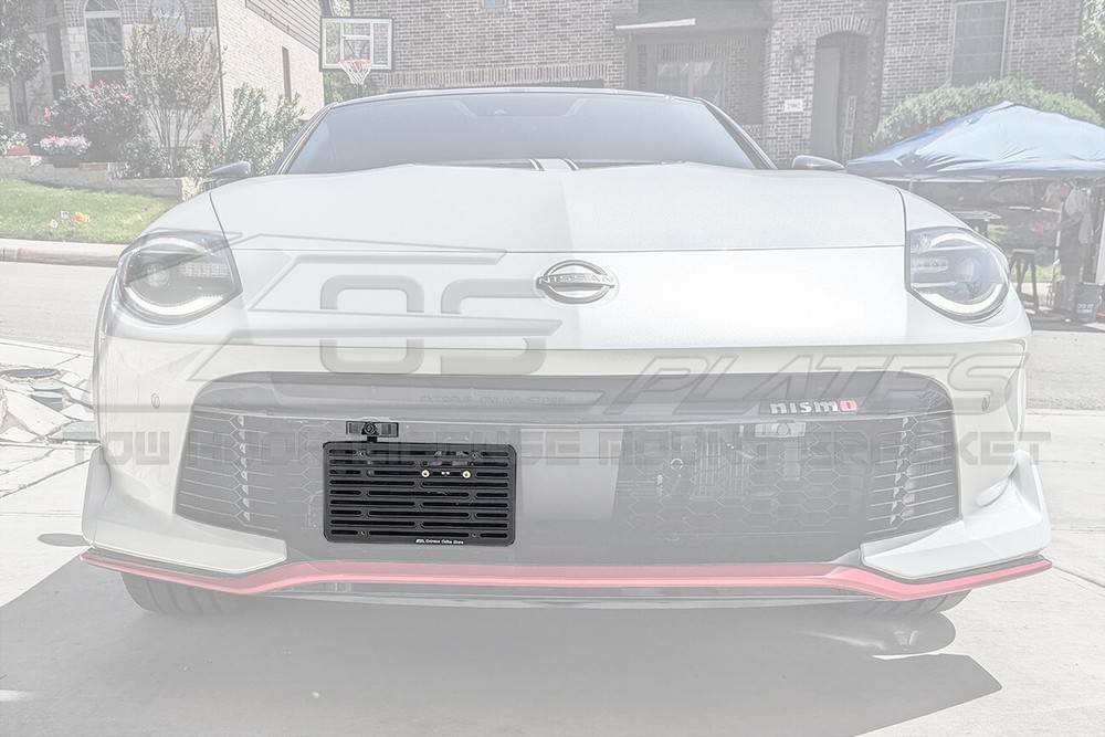 Full Size Front Tow Hook License Plate Bracket for 2023+ Nissan Z RZ34 EOS Plate-image