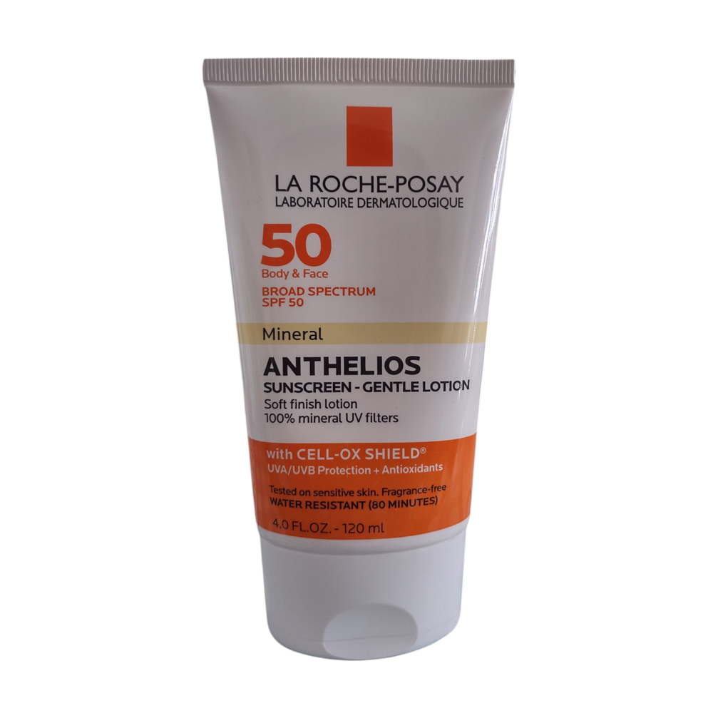 La Roche-Posay Anthelios SPF 50 Mineral Sunscreen Lotion 4oz Exp 08/2026 Sealed