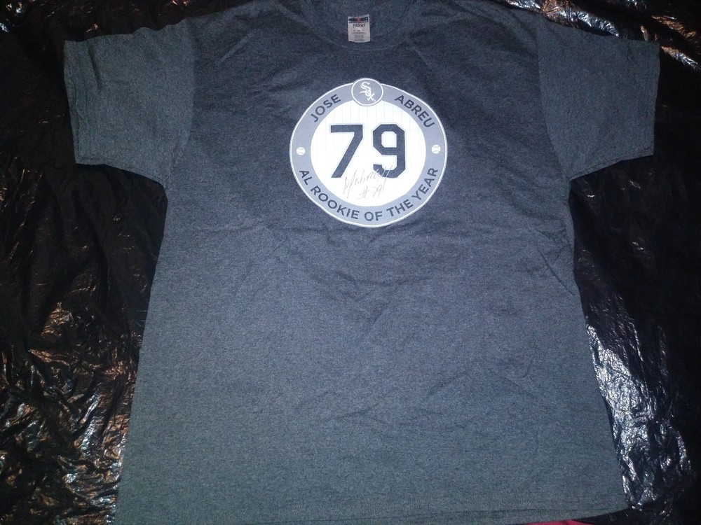 CHICAGO WHITE SOX Jose Abreu Rookie Of The Year SGA From 4/20/15 NEW XL T-SHIRT