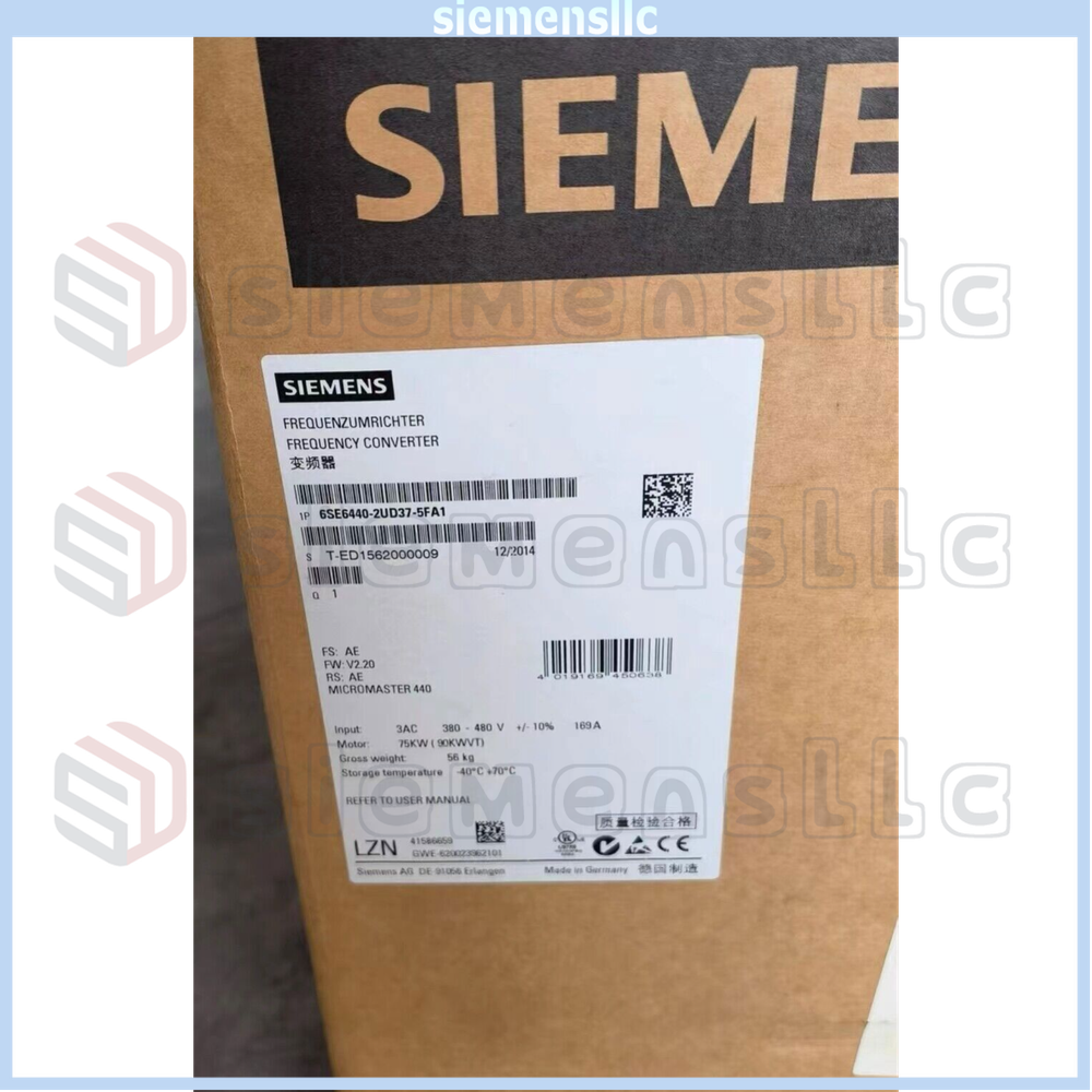 6SE6440-2UD37-5FA1 SIEMENS Micromaster 440 AC Drive UPS Express Spot Goods GQ