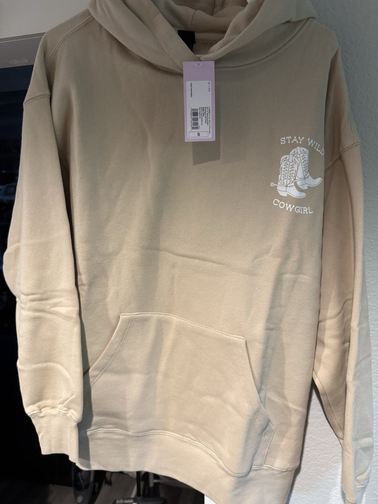 Wild Fable Women’s Stay Wild Cowgirl Sweatshirt, Size Small