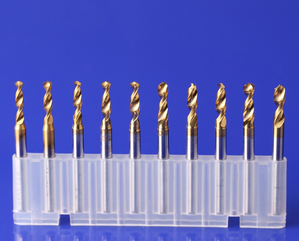HIGH QUALITY 0.3~3.175mm Coating PCB Drill Bit CNC ROUTER BITS 1/8 Shank