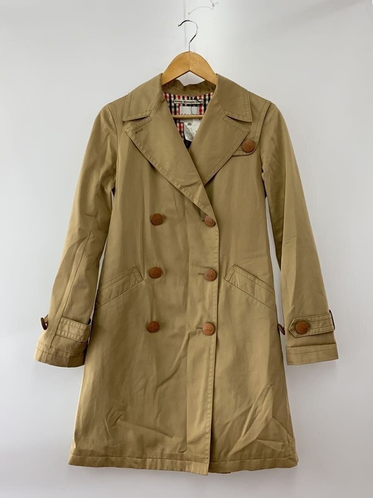 Celine Trench Coat/36/Cotton/Beg 4577