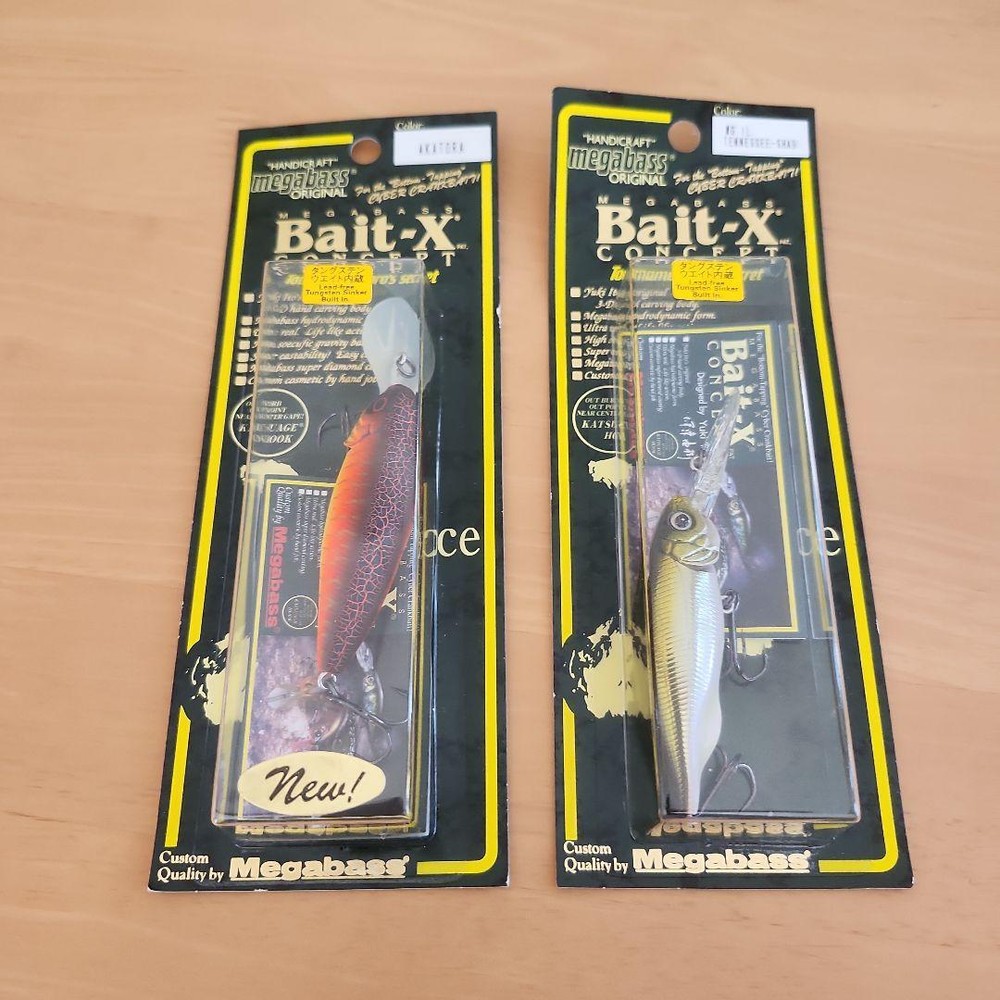 Fishing Lure Megabass Bait X 2 Set