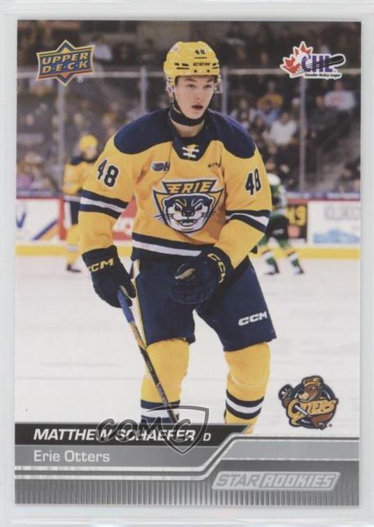 2023-24 Upper Deck CHL Star Rookies Matthew Schaefer #362