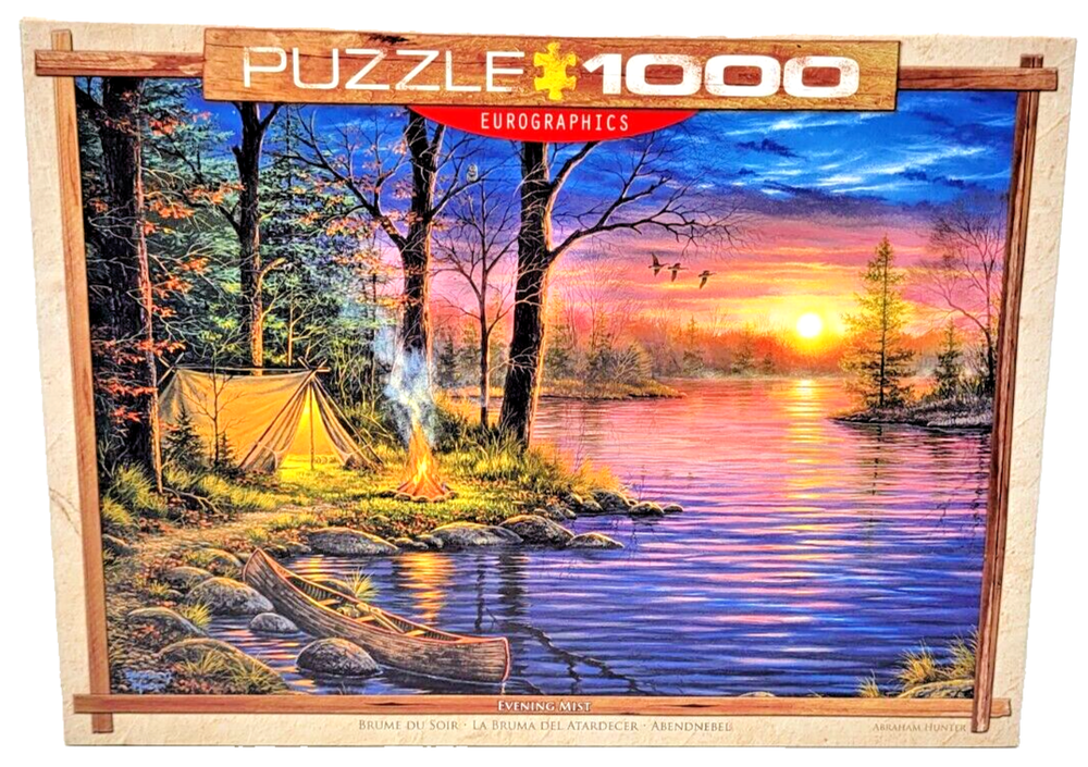 Eurographics 1000 pc Jigsaw Puzzle - Evening Mist by Abraham Hunter