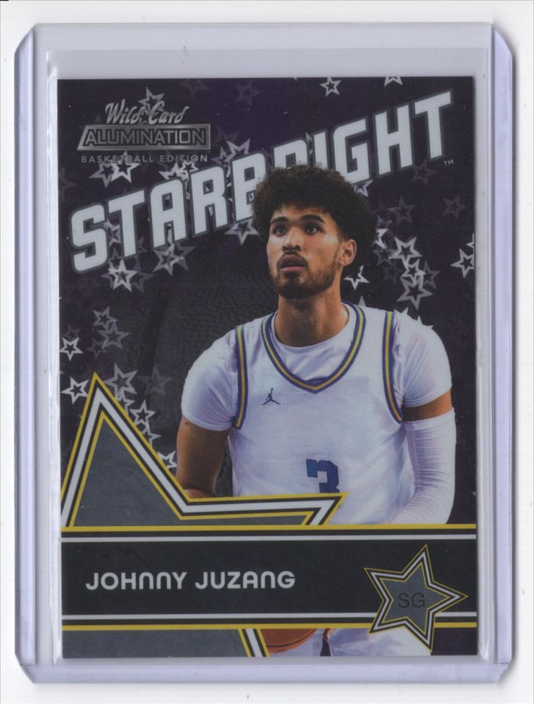 2021-22 Wild Card Alumination Starbright Johnny Juzang UCLA Bruins #SB-14