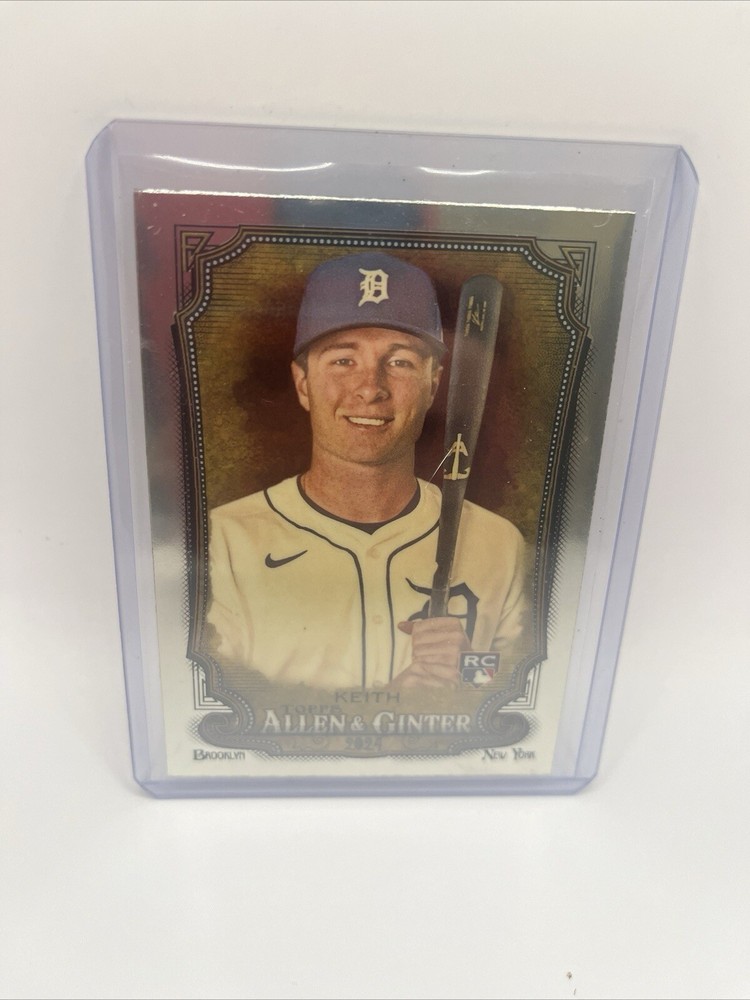 2024 Topps Allen & Ginter Colt Keith #279 Chrome Parallel RC Tigers