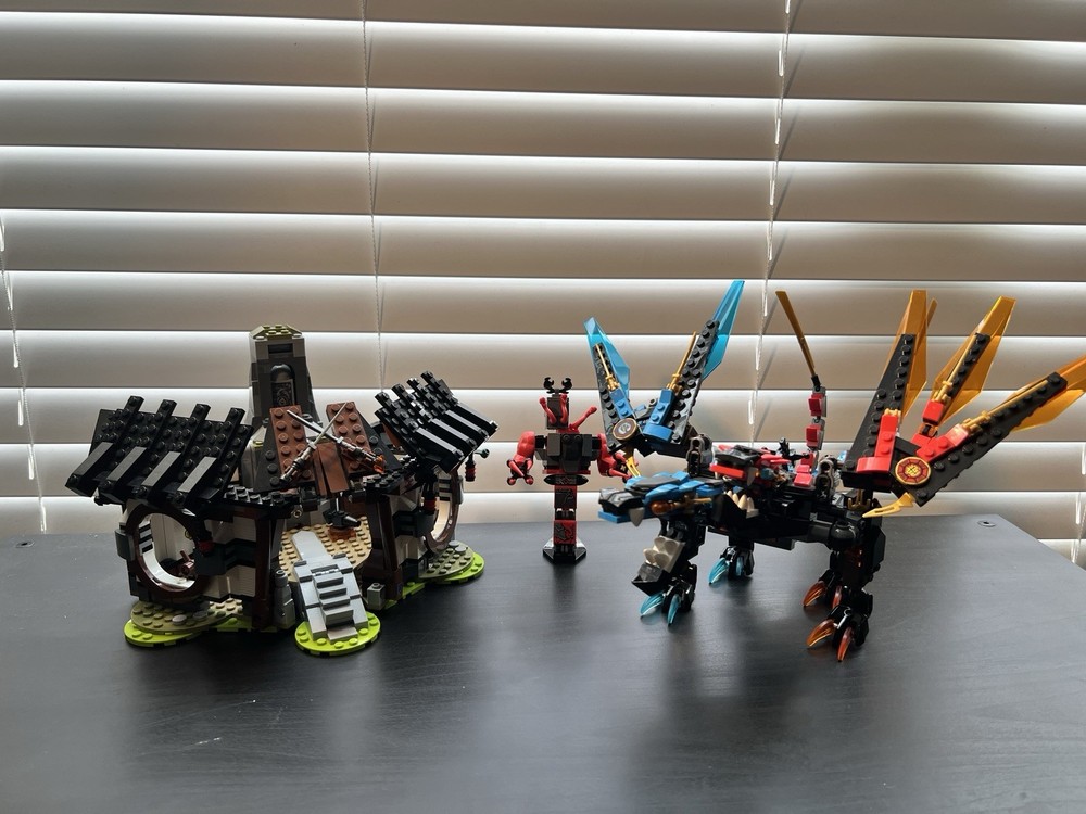 LEGO NINJAGO Hands of Time Dragons Forge 70627 Incomplete No Minifigures  