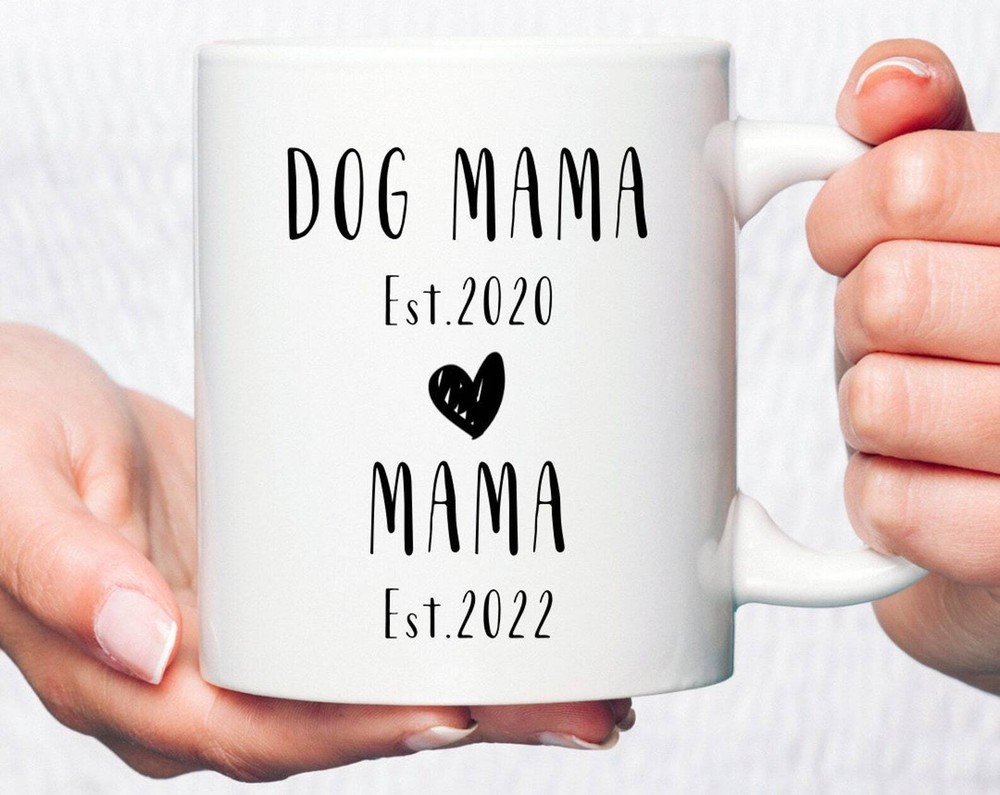 新品ママ 妊娠コーヒーマグ 犬 ママからママ マグママ エスト マグギフト