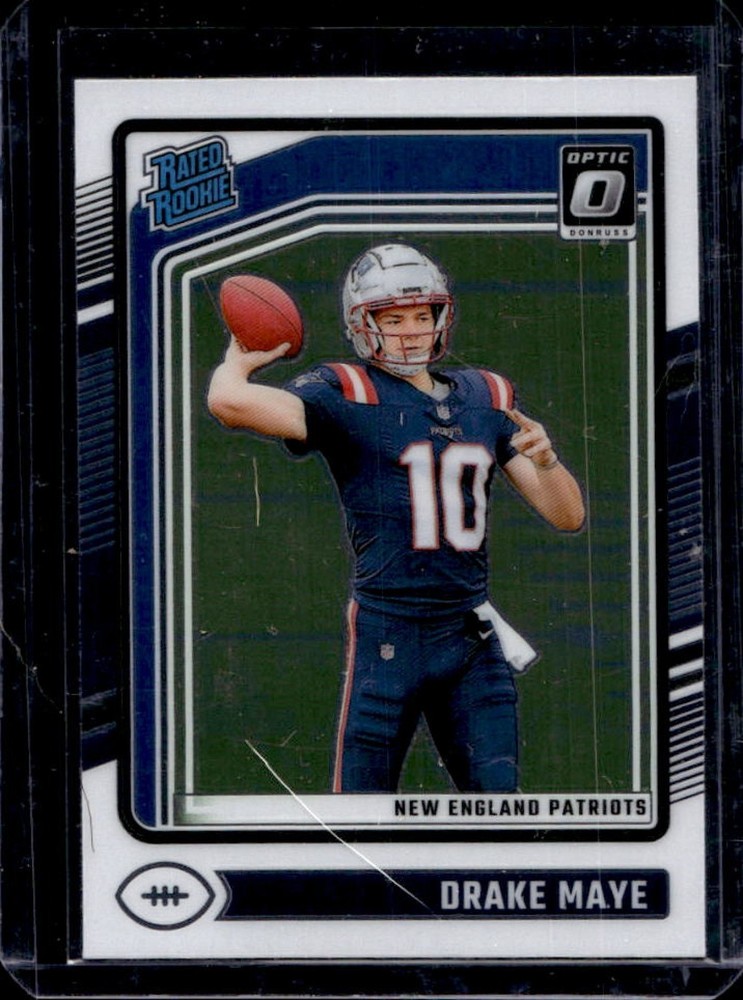 2024 Donruss Optic Drake Maye Rated Rookie #229 Patriots