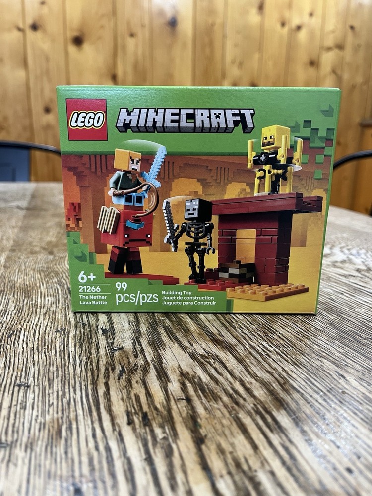 LEGO Minecraft: The Nether Lava Battle (21266)